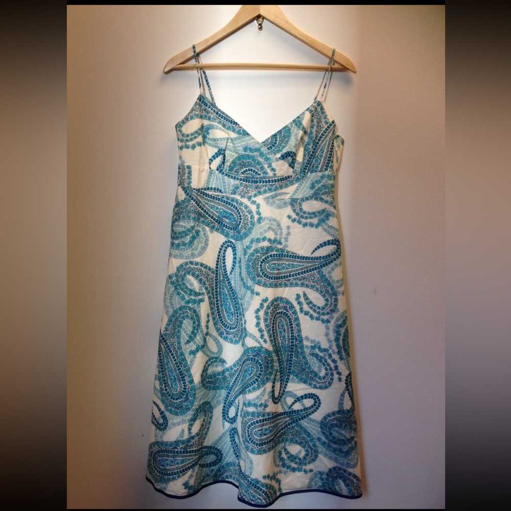 J Crew Paisley Slip Dress Liberty collection
